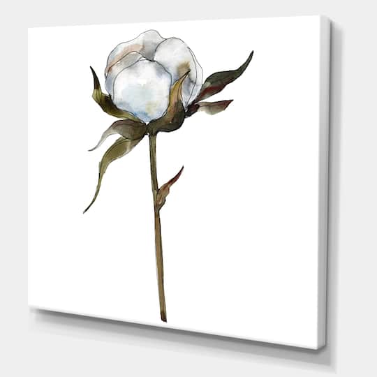 Designart - Retro Cotton Flower
